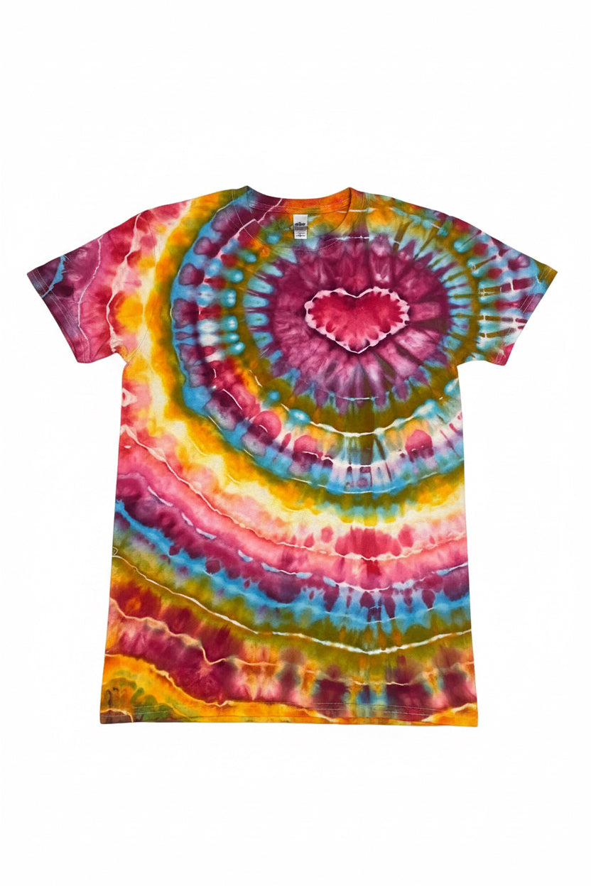 Sm Rainbow heart shirt