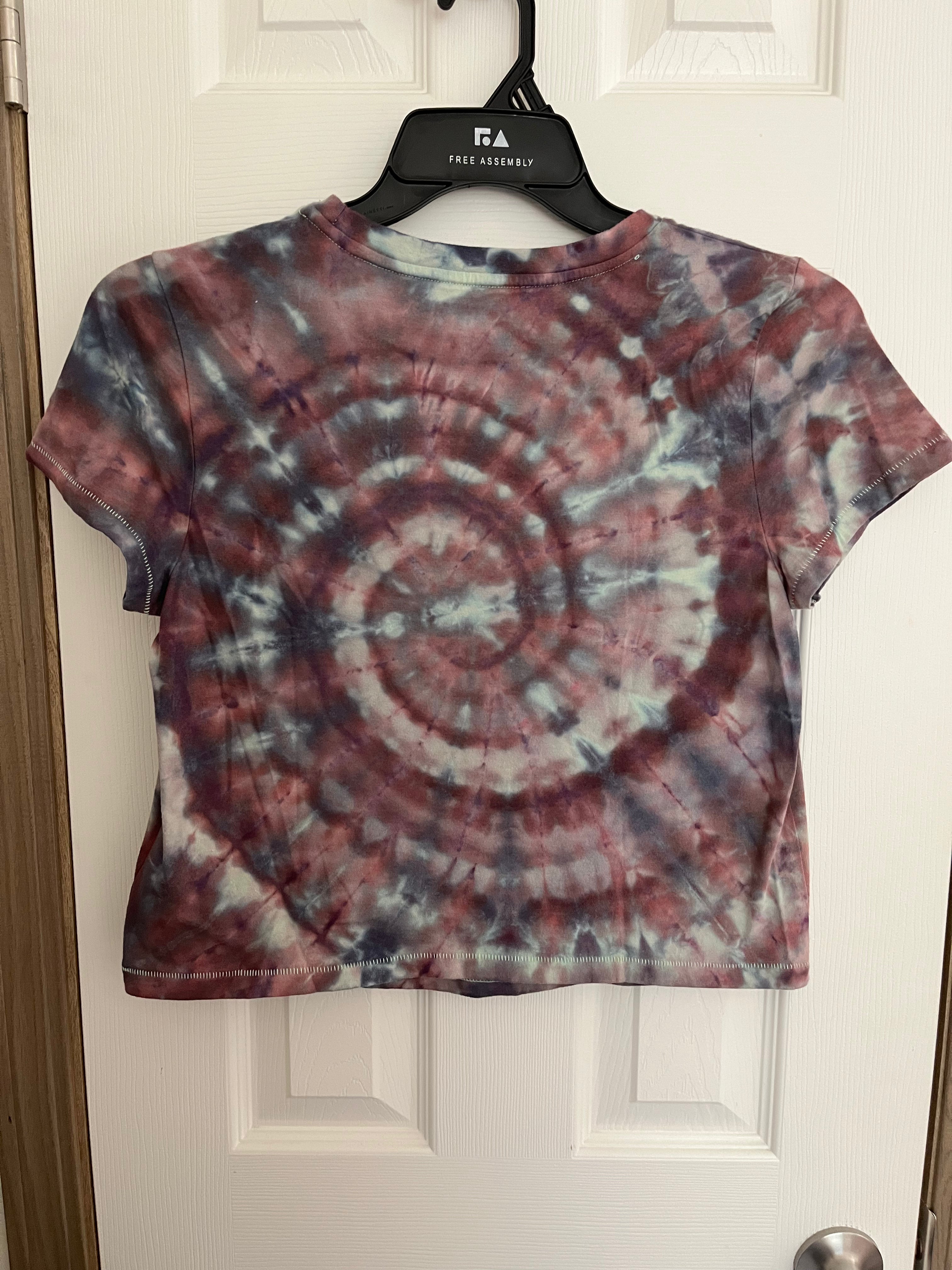 Med spiral crop top